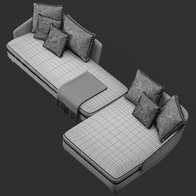Minotti Lawson corner sofa — Ver 7