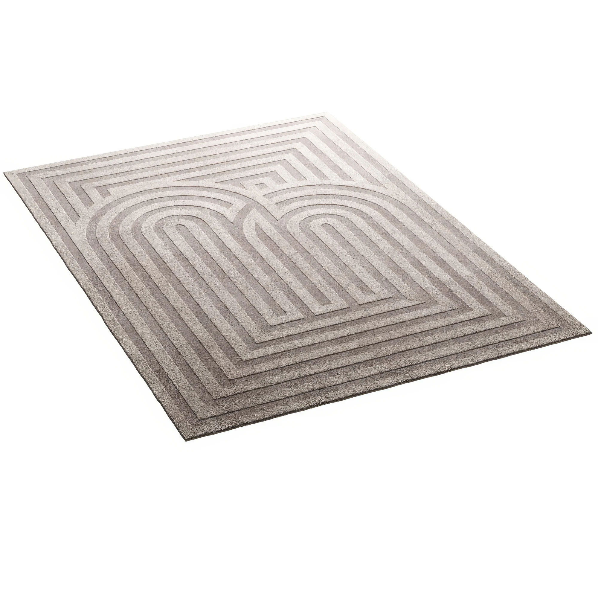 classic beige rectangular rug by feyyn — Скачать