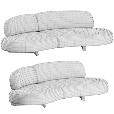 Vao 250 Curved Sofa by Paolo Castelli — Вид 5