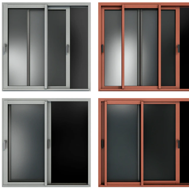 Sliding Stained Glass Aluminum Windows — Descargar