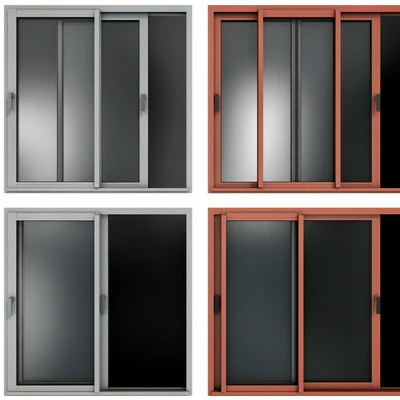 Sliding Stained Glass Aluminum Windows — Ver 5