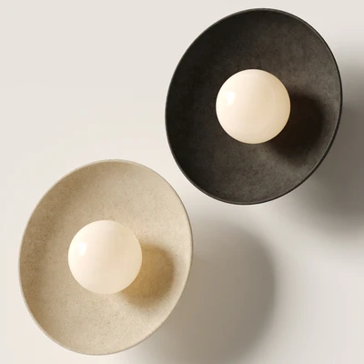 Handmade Ceramic Dish Wall Sconce - Lighting Collective — Вид 4