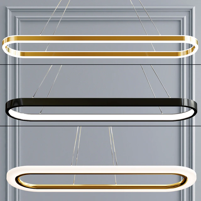 collection of decorative hanging chandeliers — Скачать