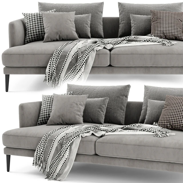Bonaldo Paraiso 2 Seats Sofa — Скачать