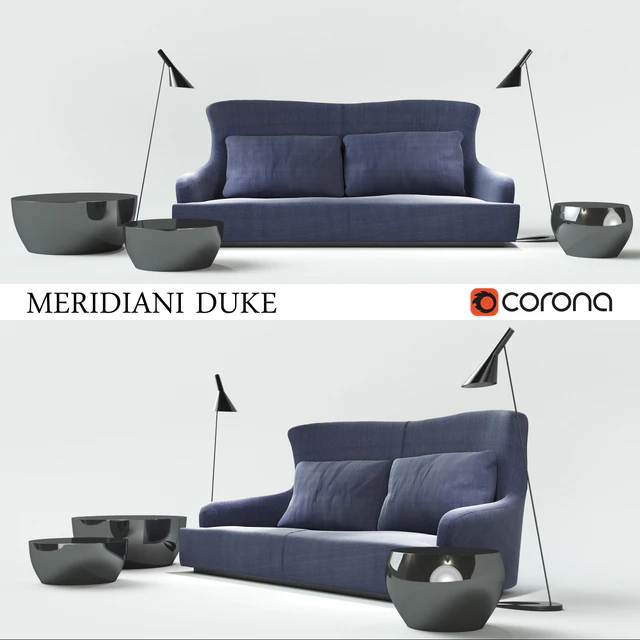 Meridiani Duke Sofa — Descargar