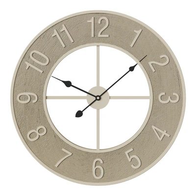Rustic Aura wall clock — Ver 1