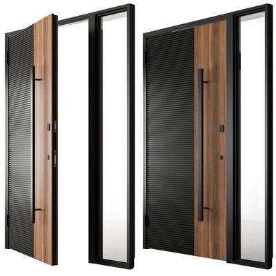 Wooden Front Door - Set 93 — Ver 4