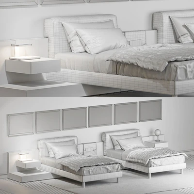 Bed Meridiani Cliff 2 — Ver 3