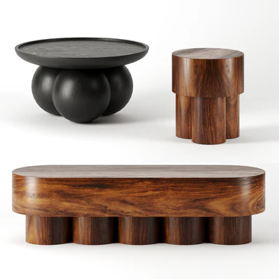 Coffee tables set by pfeifer studio — Descargar