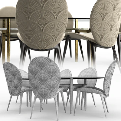 Arkady Dining Room Visionnaire-Home — Ver 5