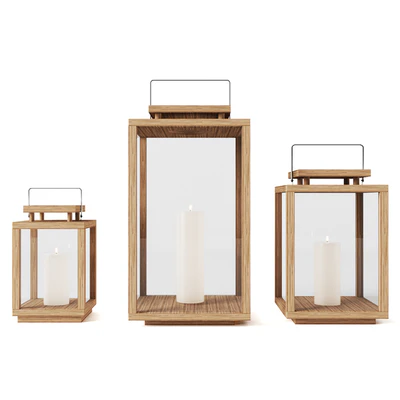 Rh Treviso Teak Lantern — Вид 2