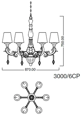 Illuminazione D'arte - ATELIER 300 06 — Ver 3