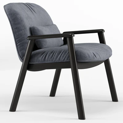 Baltimora velvet armchair - Calligaris — Вид 5