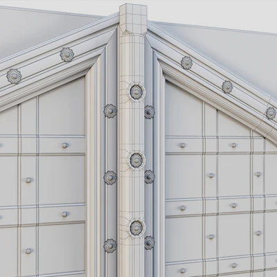 RH INDIAN FORTRESS BED — Ver 3