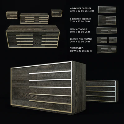 Restoration Hardware American White Oak Collection — Ver 2