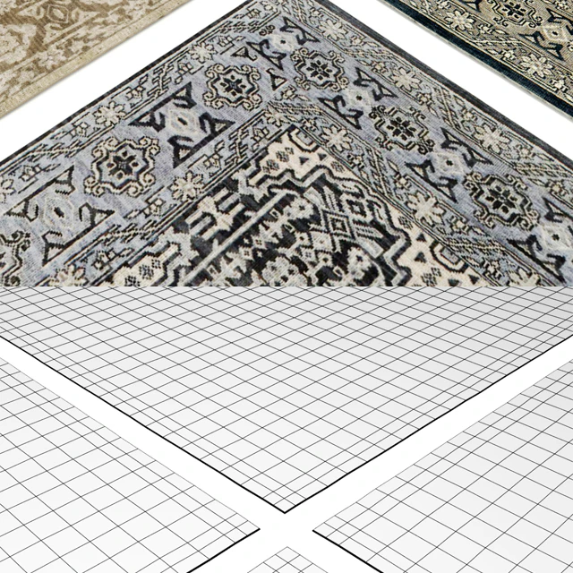RH Moderne Geometric Rug — Скачать