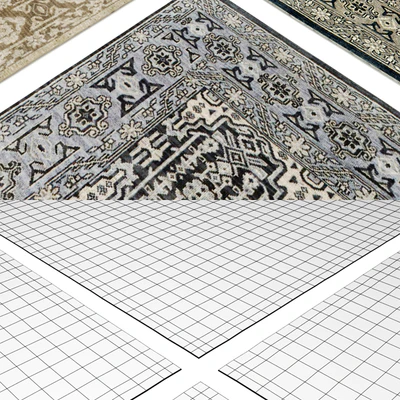 RH Moderne Geometric Rug — Вид 3
