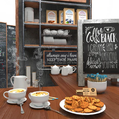 Set for creating slate surfaces with chalk images 3 — Ver 3