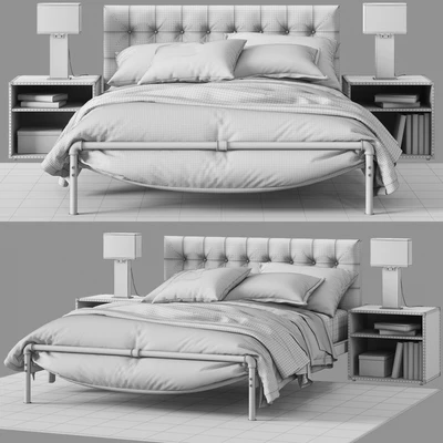 RH Finlay Platform Bed — Вид 2