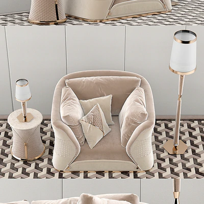 Turri Vogue armchair set — Вид 2