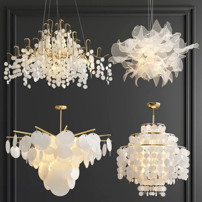 Four Exclusive Chandelier Collection 59 — Ver 1