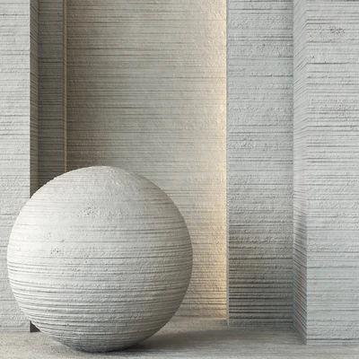 Decorative Wall Plaster Texture 4K - Seamless — Вид 1
