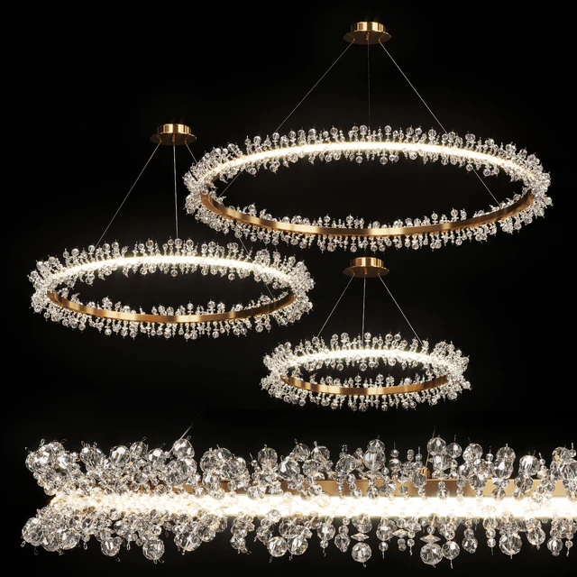 Crystal ring chandelier THERA — Descargar
