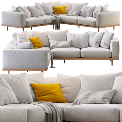 Newport 3-Piece L-Shaped Sectional — Ver 1