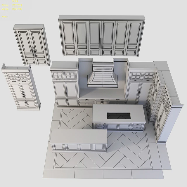 small kitchen set — Скачать