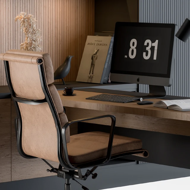 Office Furniture - Manager Set 04 — Download