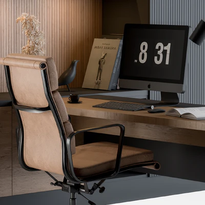 Office Furniture - Manager Set 04 — View 4