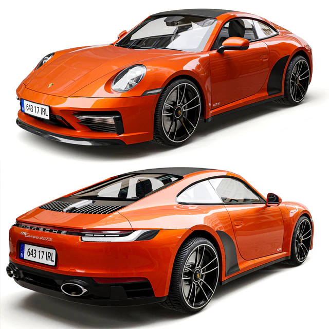Porsche 911 Carrera 4 GTS 2022 — Скачать