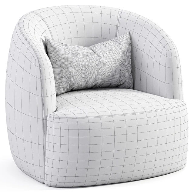 Boucle Armchair Pacific By Loft Concept — Скачать