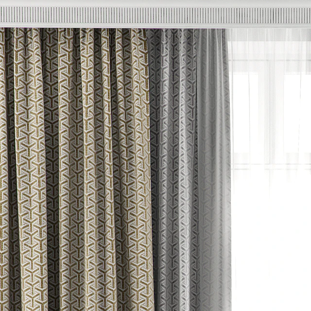 Curtains with window 18 — Descargar
