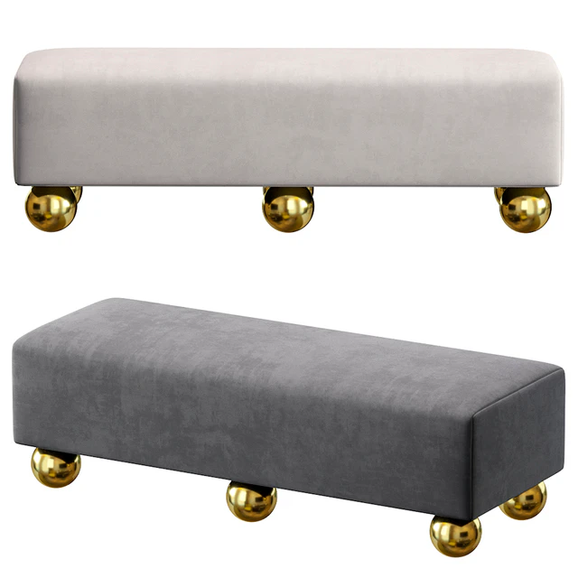 Bench GLEN by Cazarina Interiors 3 Colors Version/Банкетка ГЛЕН — Скачать