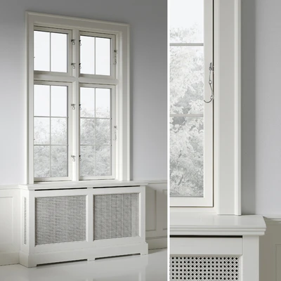 Классическое окно с экраном радиатора 005 — Вид 5