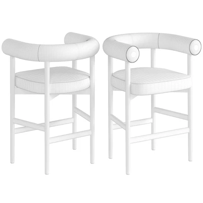 Mazz Boucle Counter Stool by Leanne Ford — Ver 4