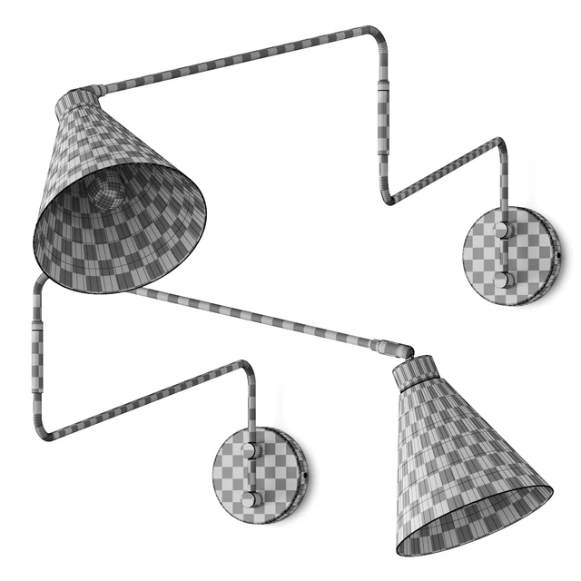 La Redoute Hiba Articulated Metal Wall Lamp — Скачать