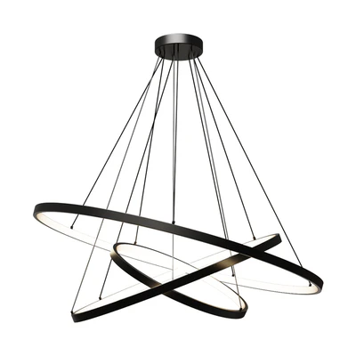 Chandelier rings BLUE TIME lamp — Ver 1
