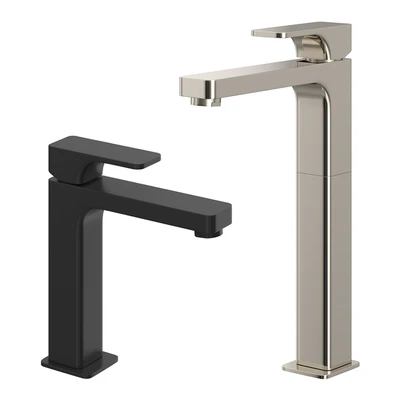 Single lever basin and sink mixer set Cisal Cubic — Вид 4