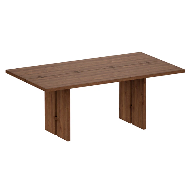 Деревянный обеденный стол Monarch Shiitake Dining Tables (Crate and Barrel) — Скачать