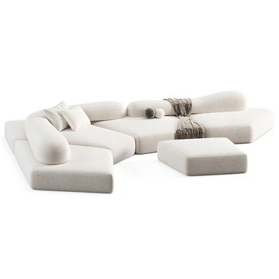 Edra On The Rocks Sectional Sofa — Ver 6