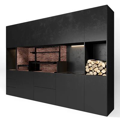 Bbq with electric kitchen — Вид 5