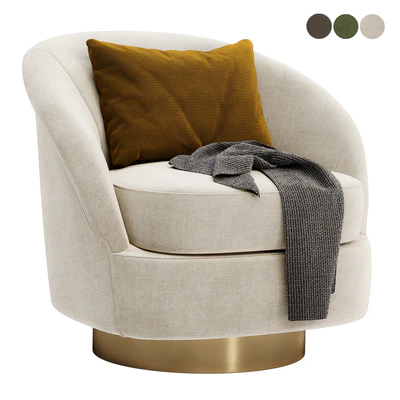 Eichholtz Cervo Swivel Chair — Ver 1