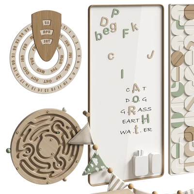 Wall decor for children room 02 — Вид 6