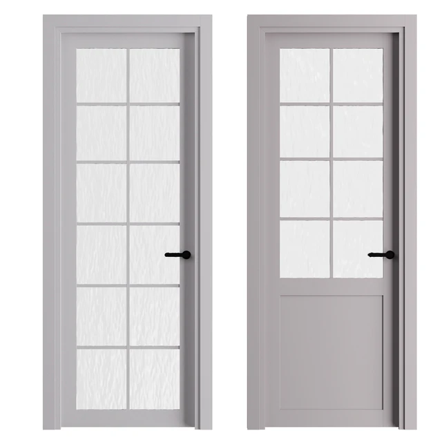Interior doors with frame and fittings — Descargar