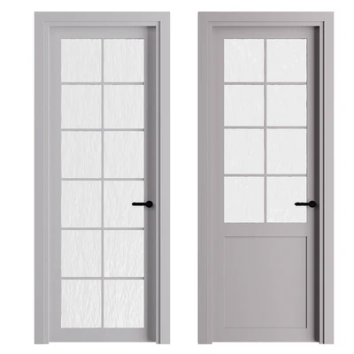Interior doors with frame and fittings — Ver 6