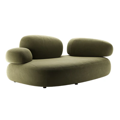 PEBBLE RUBBLE | Sofa by Moroso set 3 — Ver 6