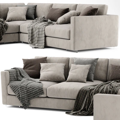 Flexform Magnum L Shaped Sofa — Вид 5