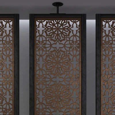 Aluminum screen Saraya — Ver 5